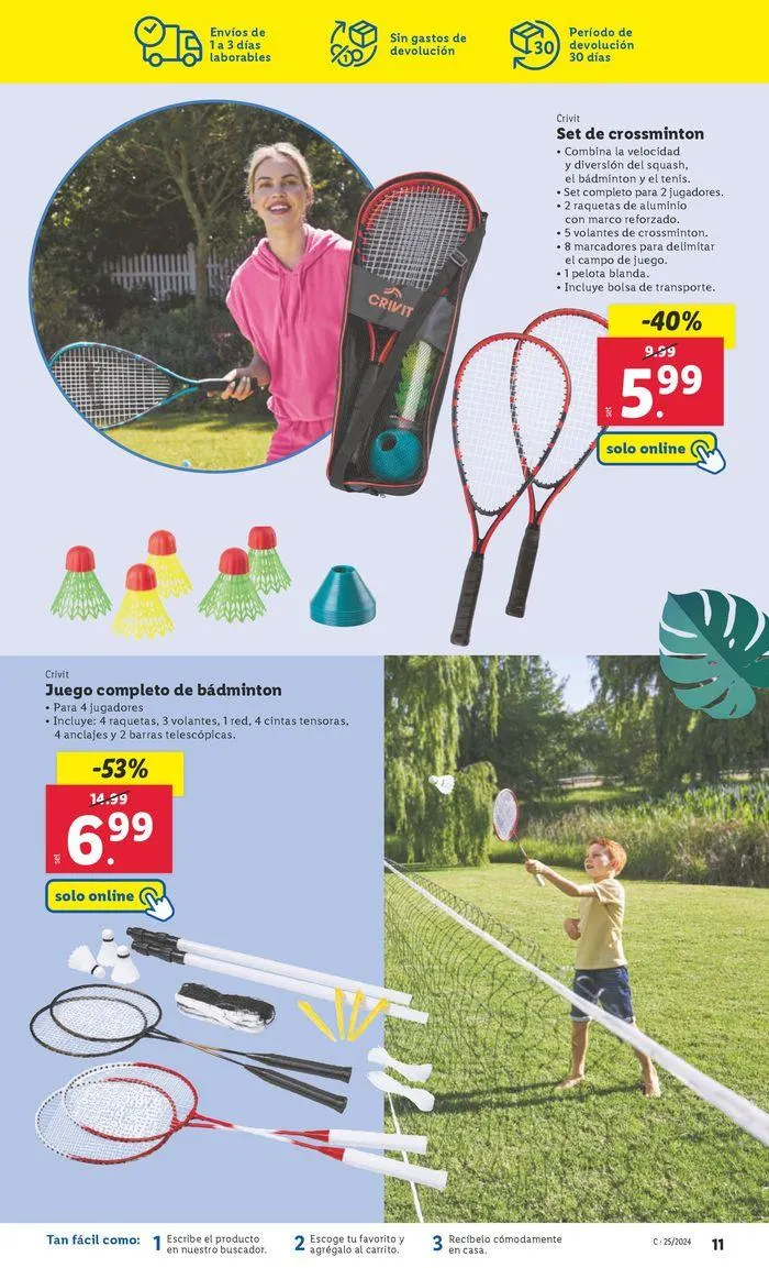 Catálogo de Catálogo Lidl 17 de junio al 30 de junio 2024 - Página 11