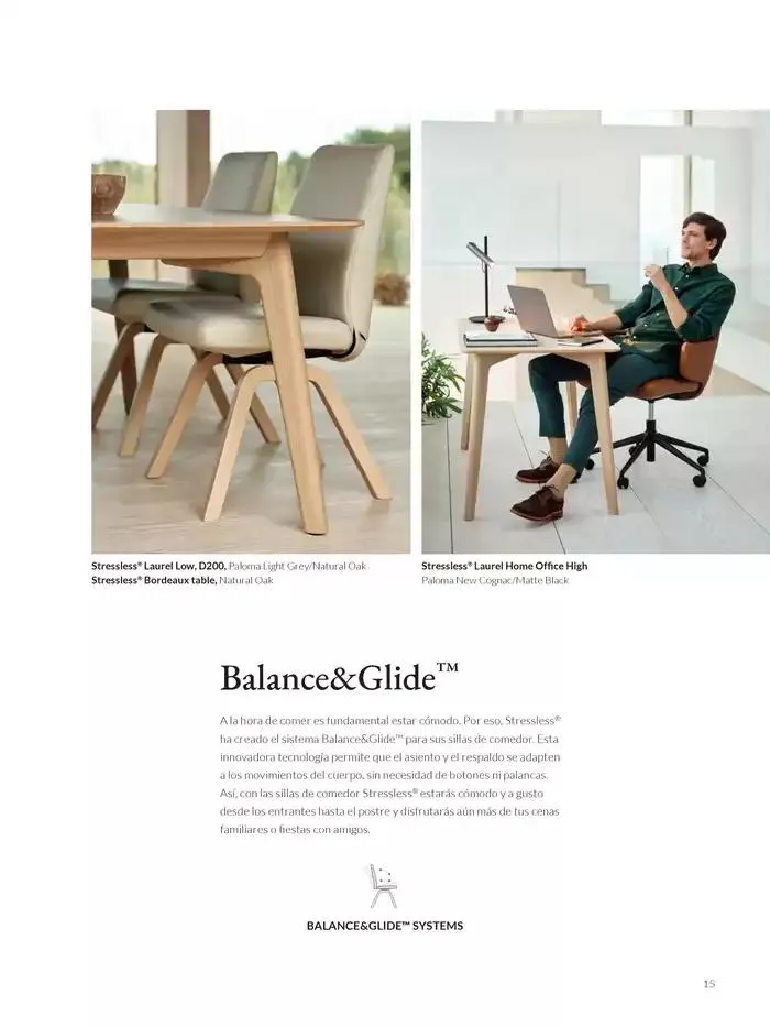 Catálogo de Catálogo Stressless 7 de marzo al 31 de agosto 2025 - Página 15