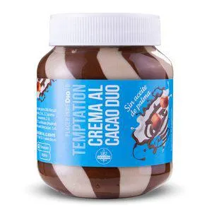 DIA TEMPTATION crema al cacao duo con avellanas frasco 400 gr