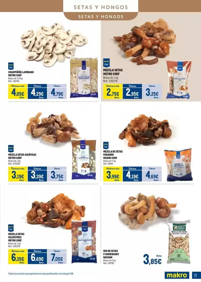 Catálogo de Especial Congelados Centro 5 de mayo al 1 de junio 2025 - Página 31