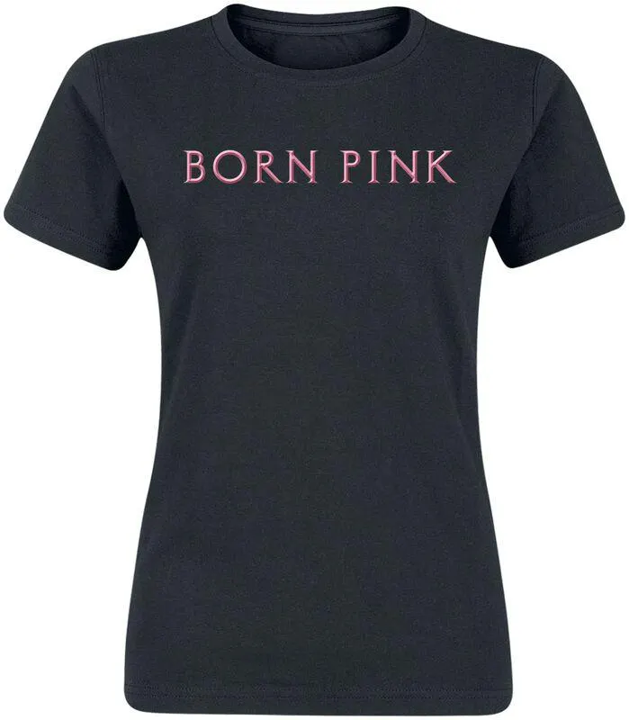 "Born Pink" Camiseta Negro de Blackpink