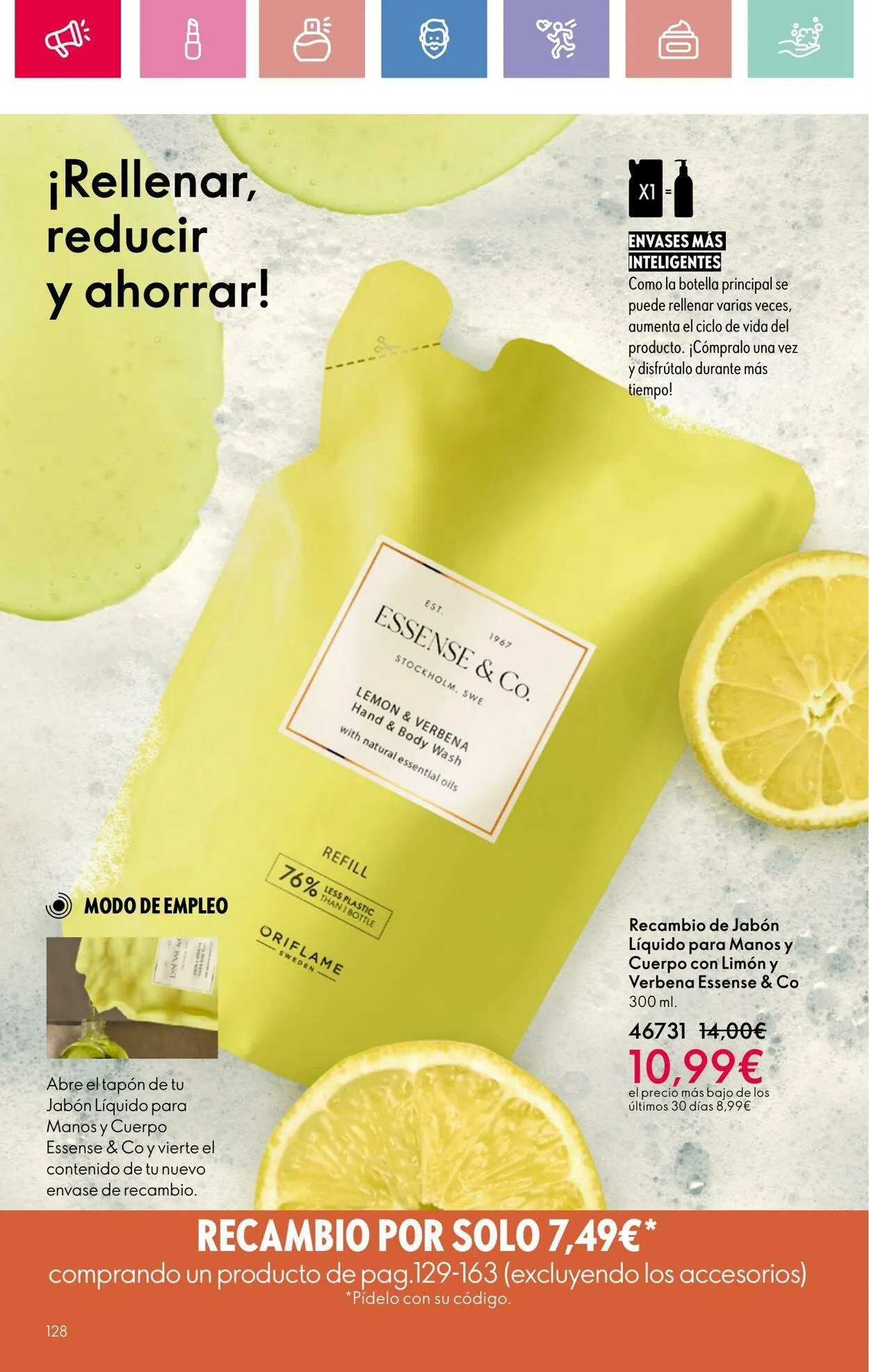 Catálogo de Oriflame Oferta actual 9 de marzo al 29 de marzo 2025 - Página 128