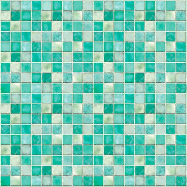 PLASTONDA DECORATIVA MOSAICO VERDE 50X100CM 3MM