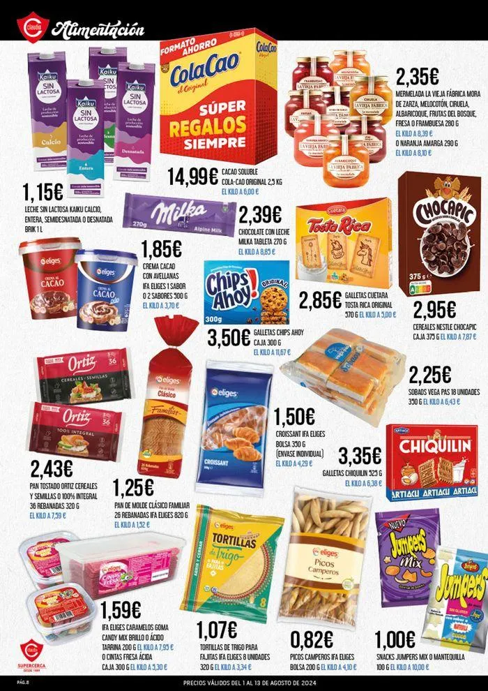 Catálogo de Catálogo Claudio 1 de agosto al 13 de agosto 2024 - Página 8