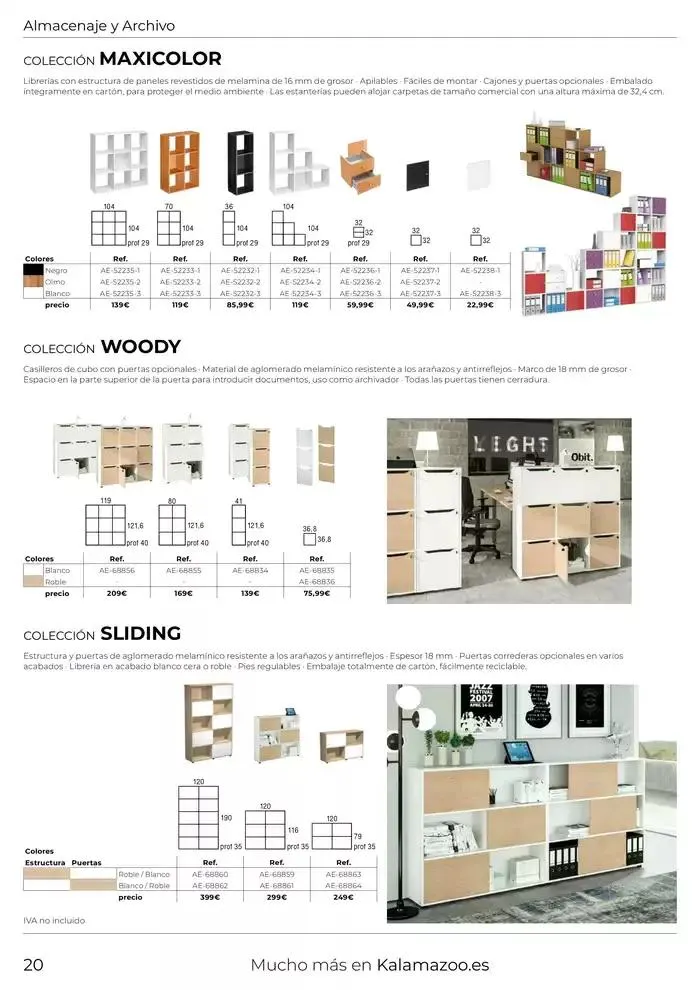 Catálogo de Mobiliario de Oficina 27 de marzo al 31 de diciembre 2025 - Página 20