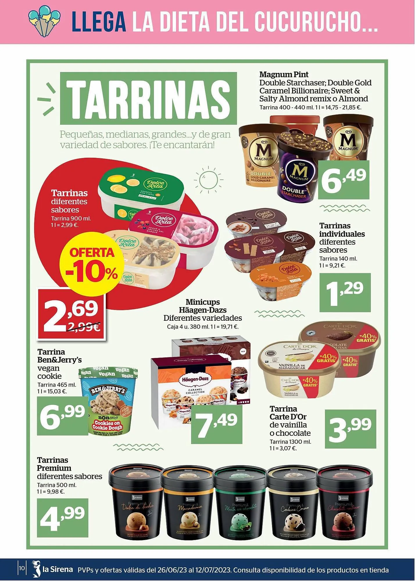 Catálogo de Folleto La Sirena 26 de junio al 12 de julio 2023 - Página 10