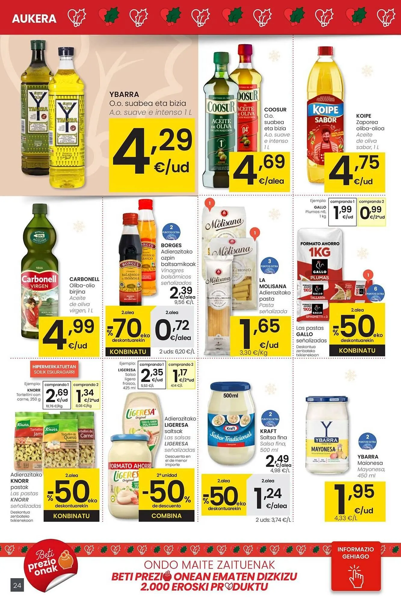 Catálogo de Folleto Eroski 18 de diciembre al 31 de diciembre 2025 - Página 24