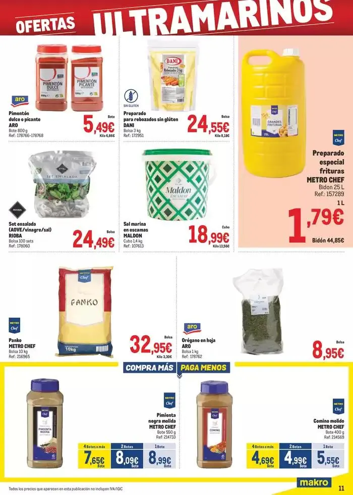 Catálogo de Makro Precios Sur 5 de mayo al 1 de junio 2025 - Página 11