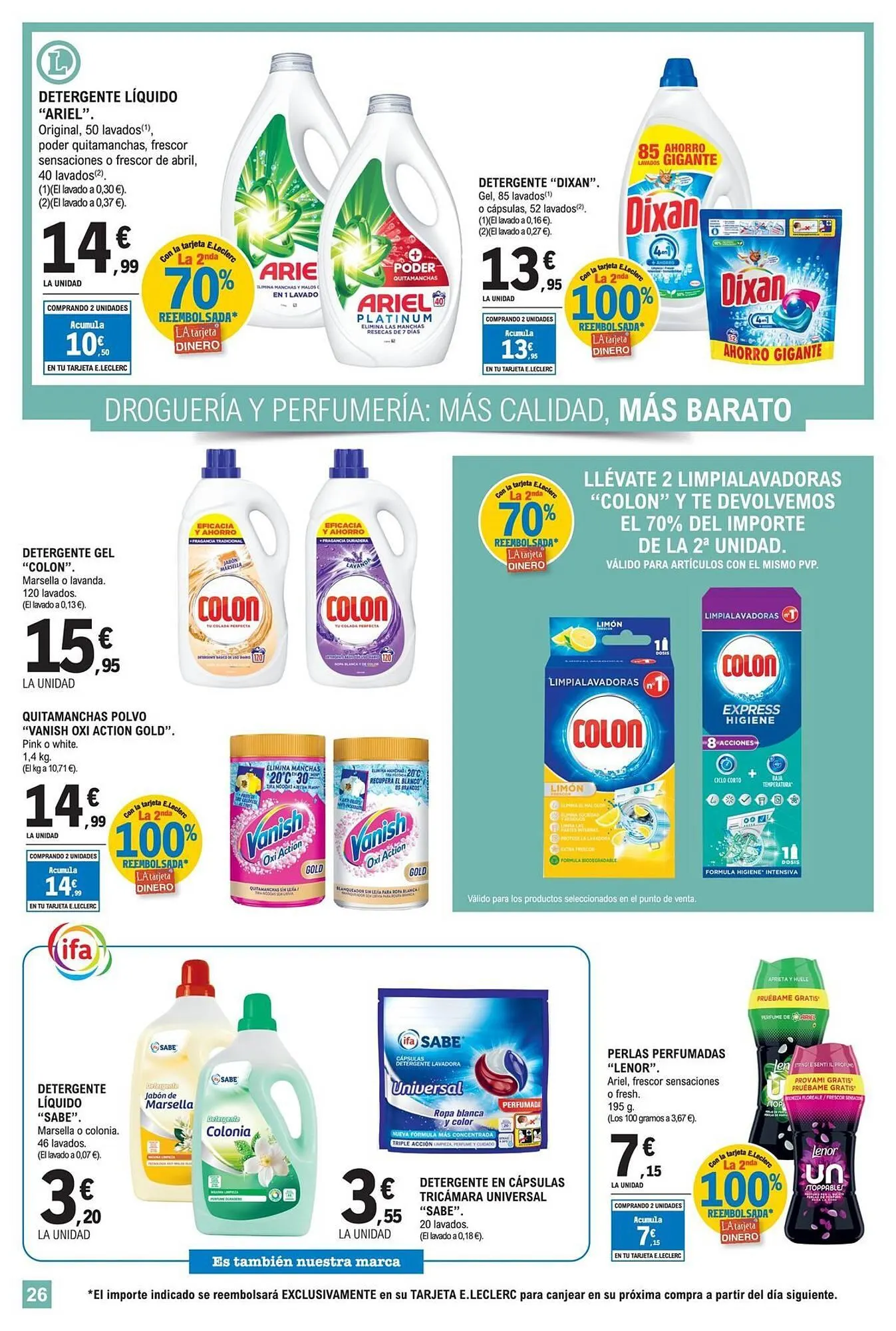 Catálogo de Catálogo E.Leclerc 19 de noviembre al 30 de noviembre 2025 - Página 26