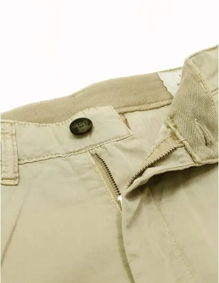 Pantalón popelin Beige