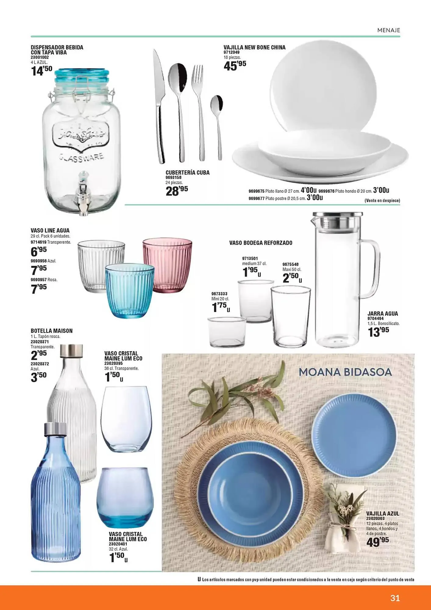 Catálogo de Folleto Optimus 22 de mayo al 12 de agosto 2025 - Página 31