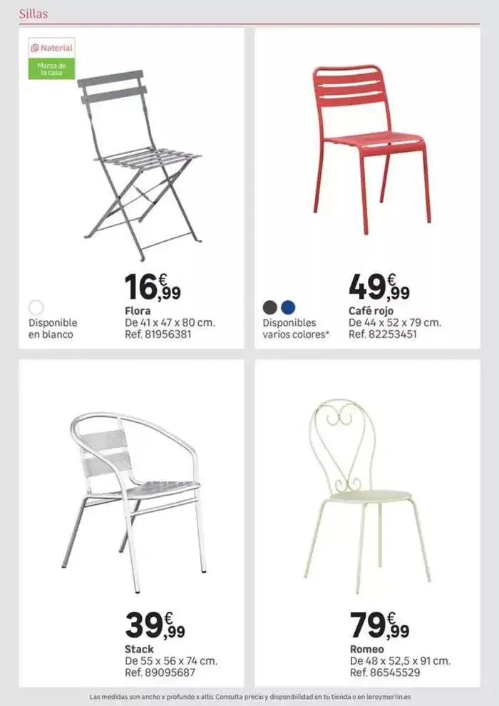 Catálogo de Transforma tu jardín y espacio exterior con estilo 8 de abril al 16 de mayo 2025 - Página 79