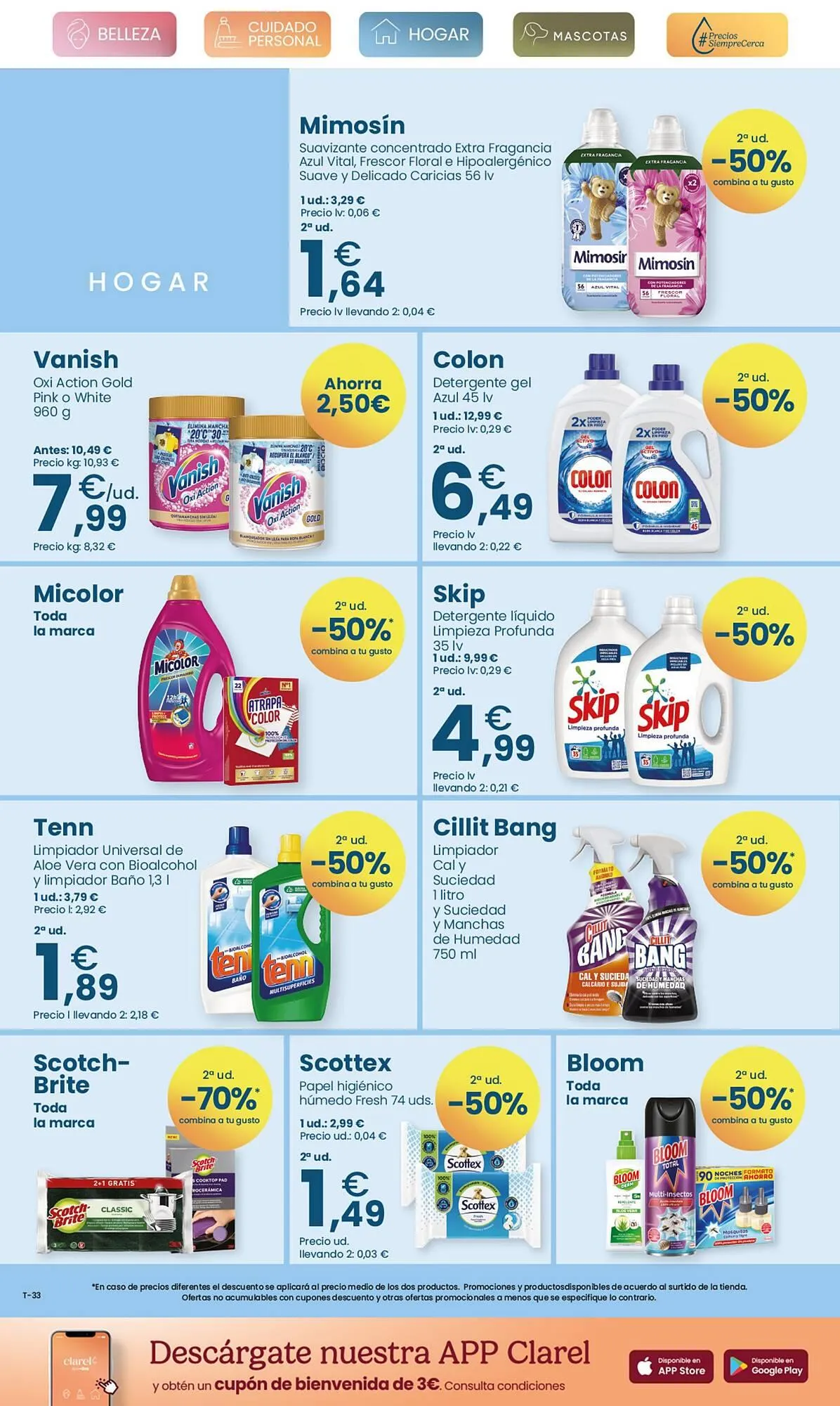 Catálogo de Folleto Clarel 28 de mayo al 17 de junio 2025 - Página 12