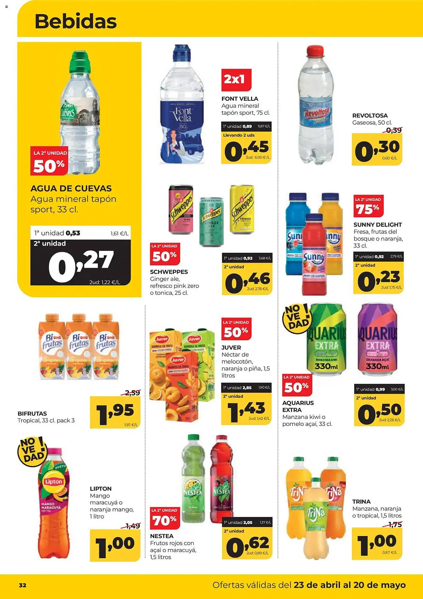 Catálogo de Folleto Alimerka 23 de abril al 20 de mayo 2026 - Página 32