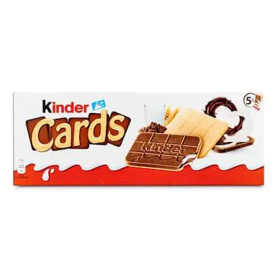 Obleas con doble relleno Kinder caja 128 g