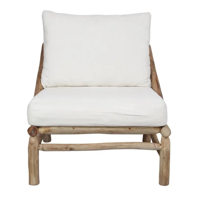 Sillón madera tropical Thaly