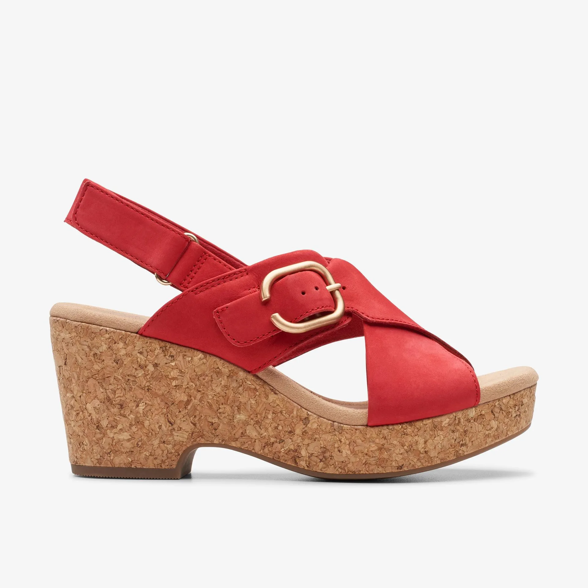 Giselle Dove Nubuck Cereza