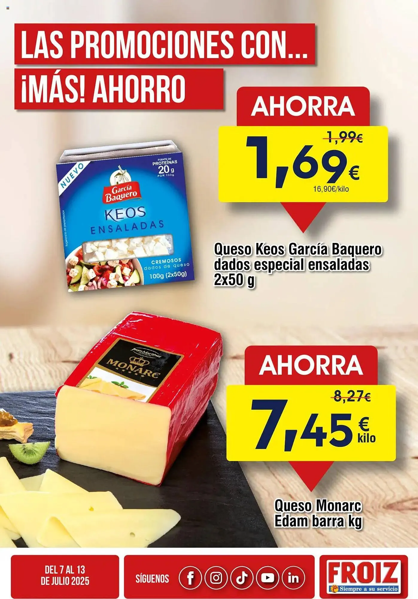 Catálogo de Folleto FROIZ 7 de julio al 13 de julio 2025 - Página 3