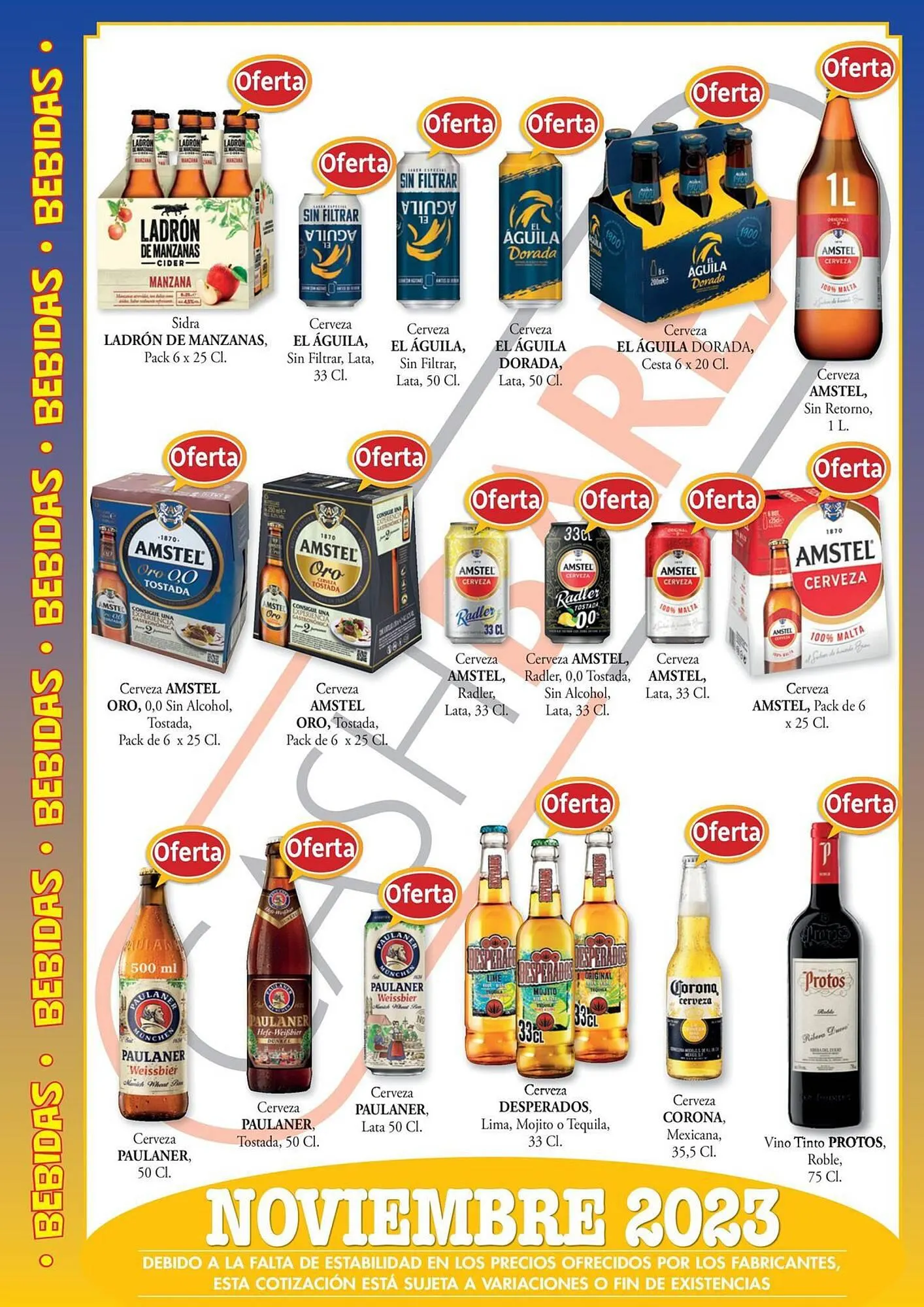 Catálogo de Folleto Cash Barea 6 de noviembre al 30 de noviembre 2023 - Página 9