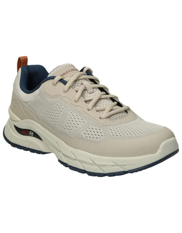 Zapatillas color taupe de arch fit SKECHERS 210353-tpe