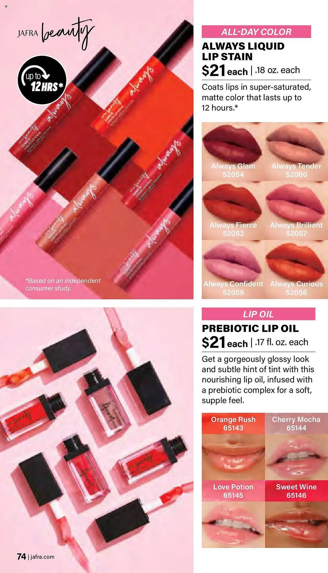 Catálogo de Folleto JAFRA 1 de agosto al 31 de diciembre 2024 - Página 74