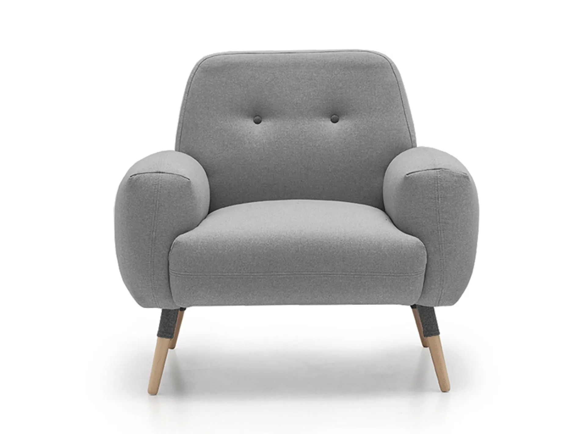 Butaca de 92 cm de ancho y pouf opcional