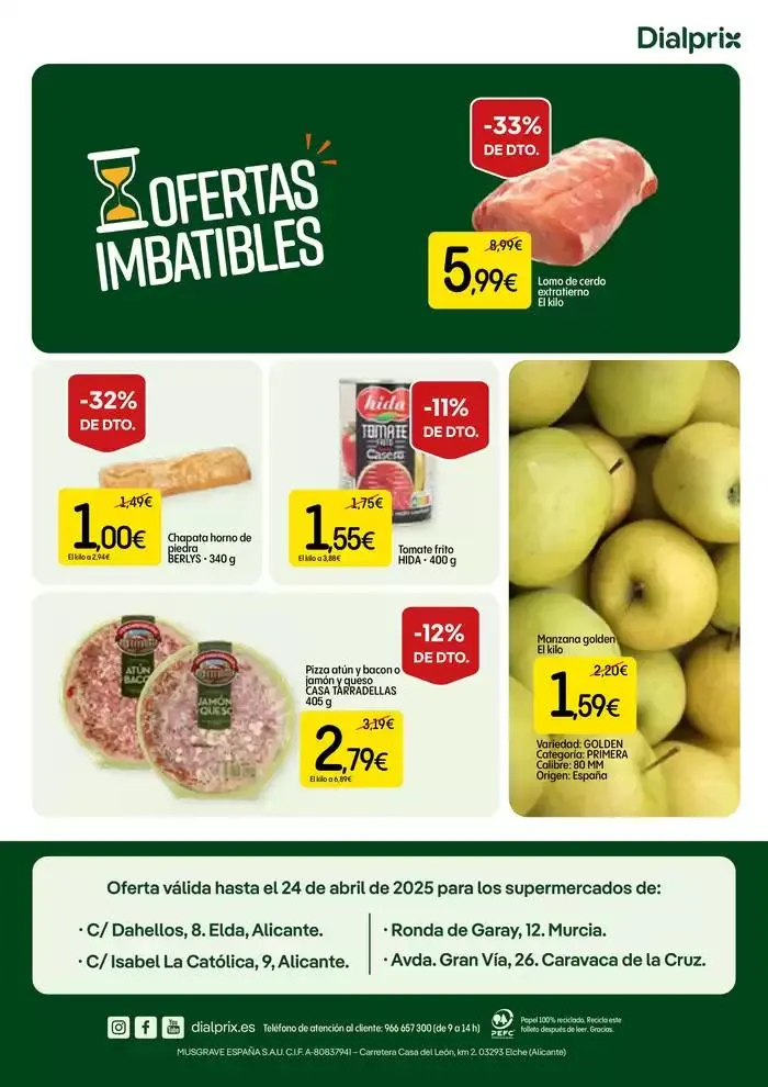 Catálogo de Ofertas válidas hasta el 24/04/2025 25 de marzo al 24 de abril 2025 - Página 4