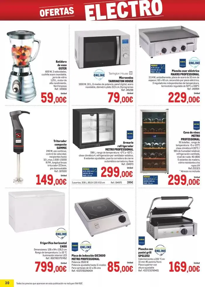 Catálogo de Makro Precios Norte 8 de enero al 2 de febrero 2025 - Página 30