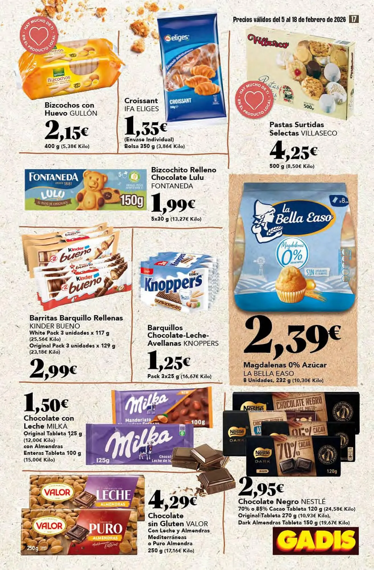 Catálogo de Folleto Gadis 5 de febrero al 18 de febrero 2026 - Página 17