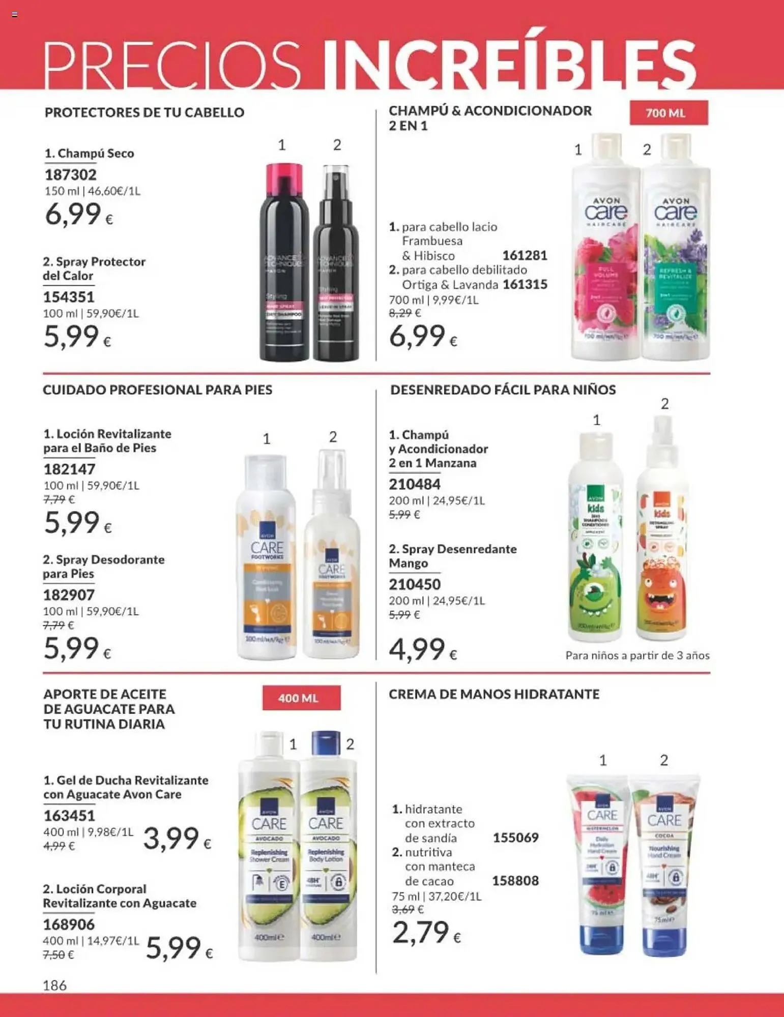 Catálogo de Folleto AVON 1 de agosto al 31 de agosto 2025 - Página 186