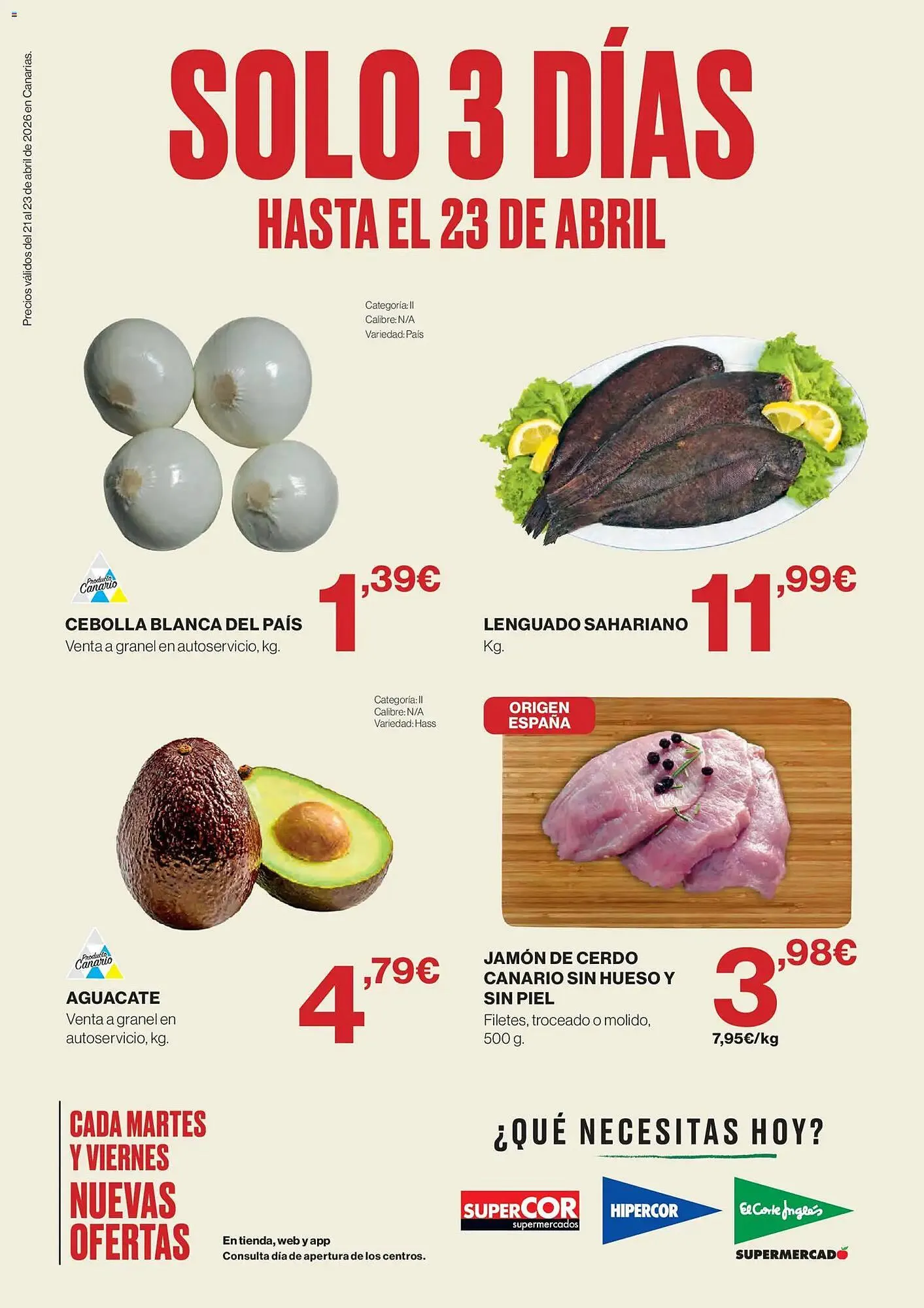 Catálogo de Catálogo Supercor 21 de abril al 23 de abril 2026 - Página 1