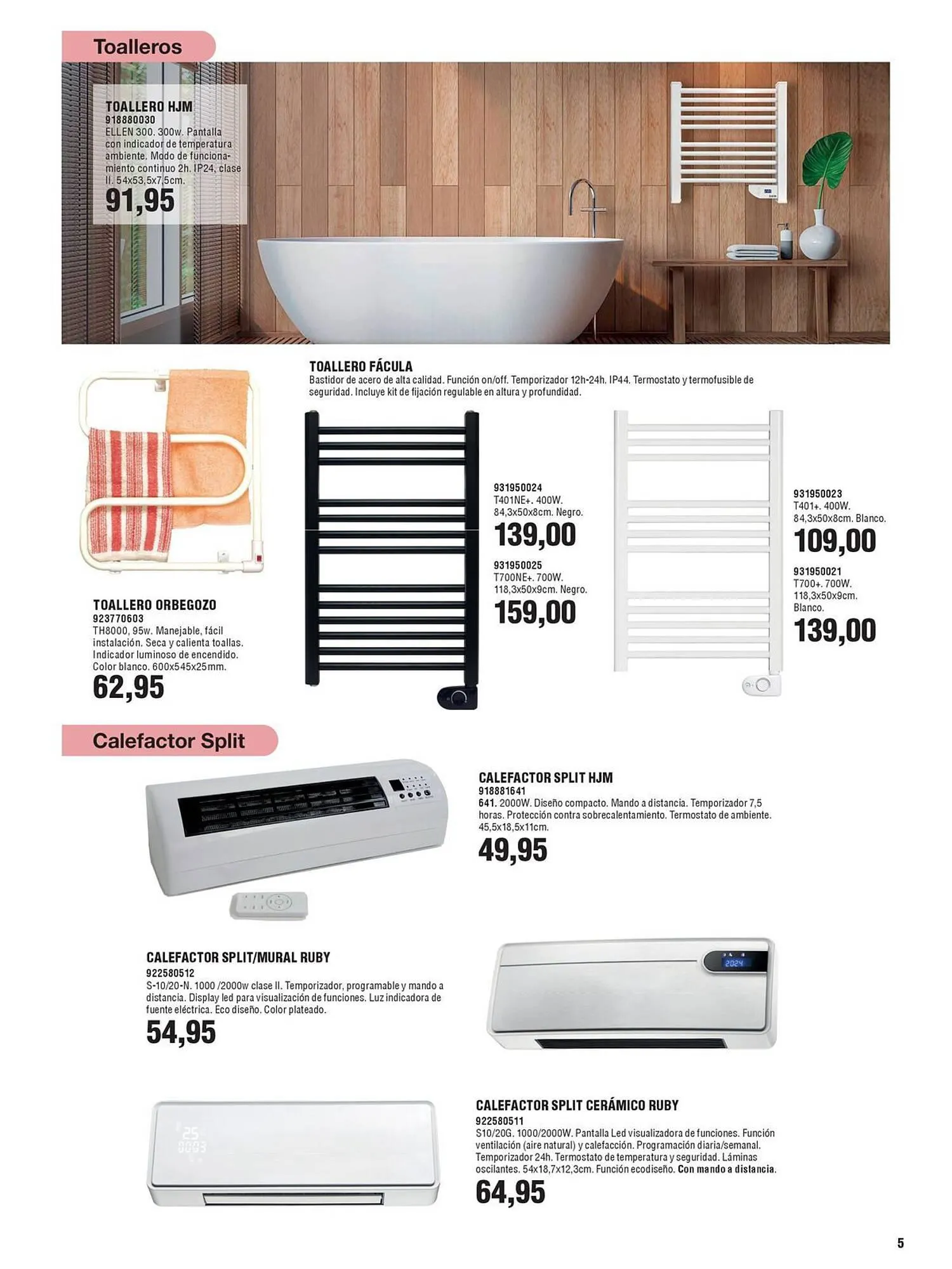 Catálogo de Folleto Coinfer 18 de octubre al 28 de febrero 2024 - Página 5