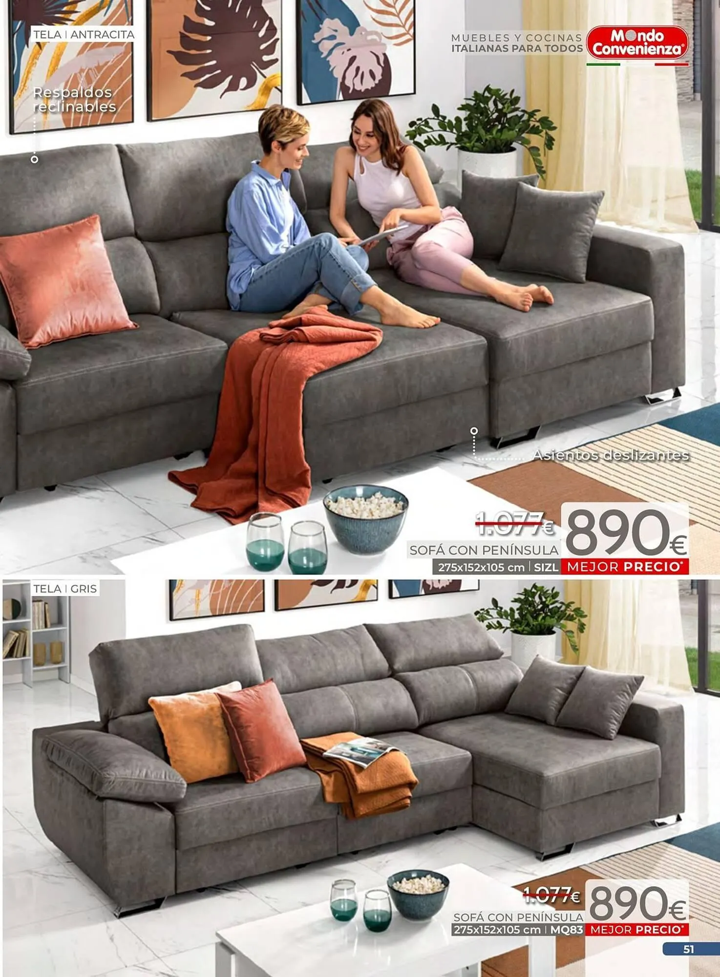 Catálogo de Folleto Mondo Convenienza 3 de junio al 15 de junio 2025 - Página 51