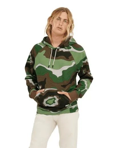 Hombre Sudadera con capucha de tejido polar Terrance