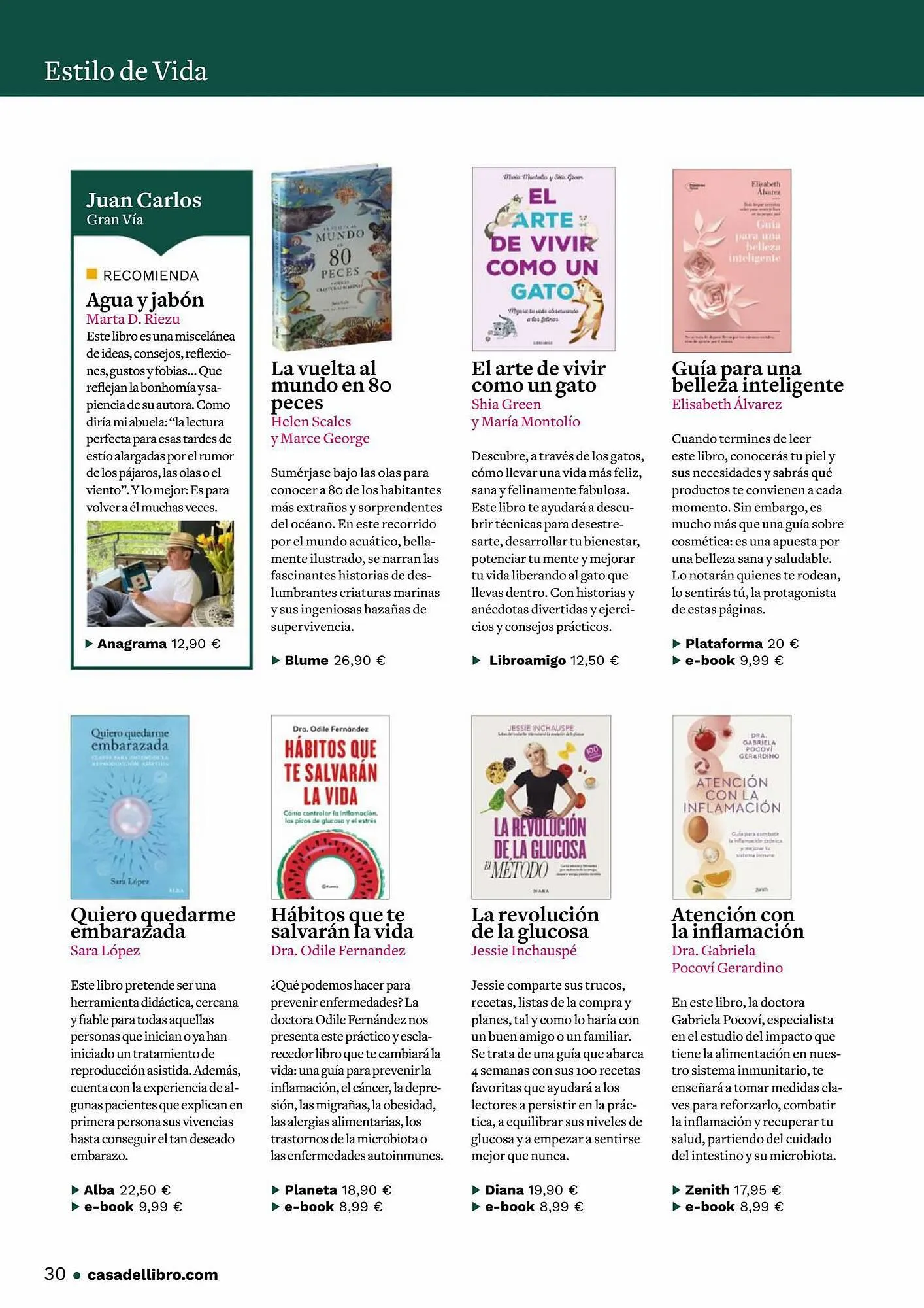 Catálogo de Folleto Casa del Libro 5 de julio al 31 de julio 2023 - Página 30