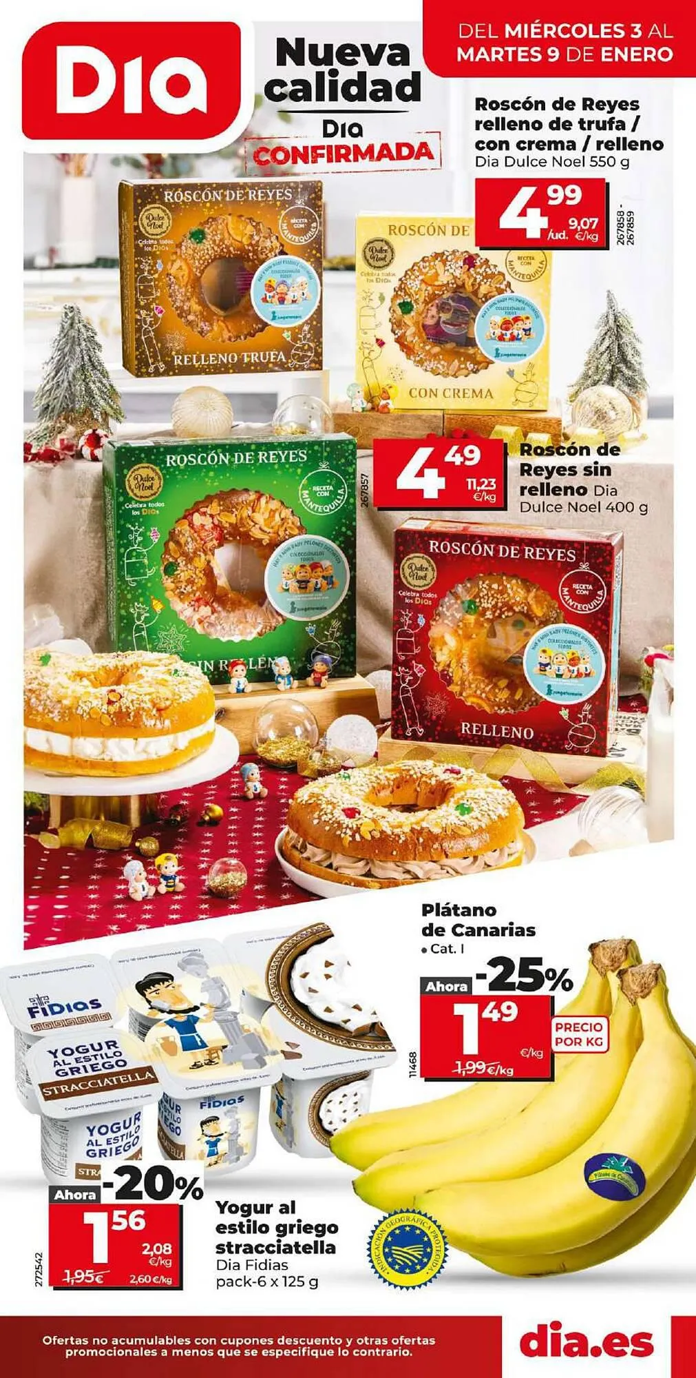 Catálogo de Folleto Maxi Dia 3 de enero al 9 de enero 2024 - Página 1