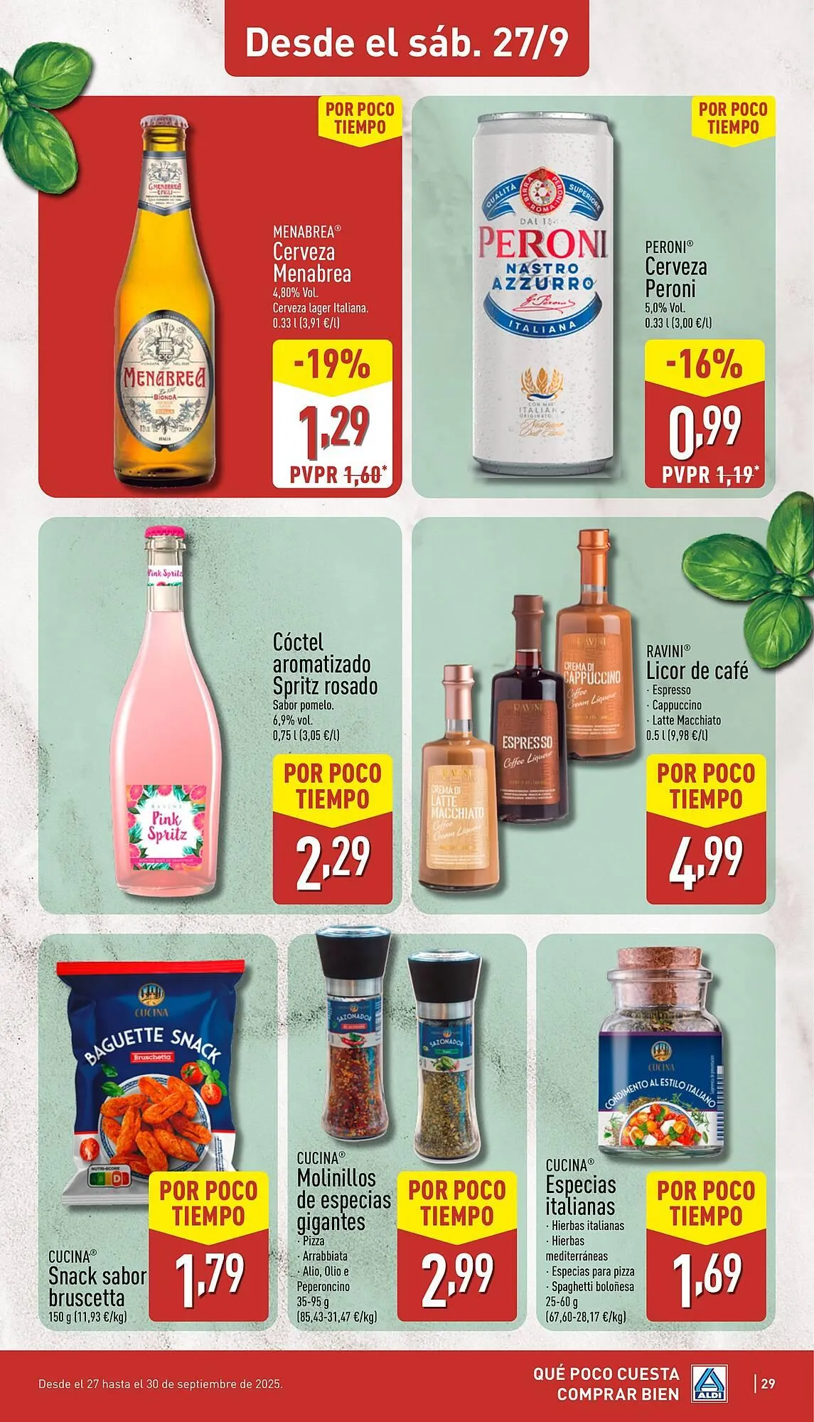 Catálogo de Folleto ALDI 22 de septiembre al 28 de septiembre 2025 - Página 29