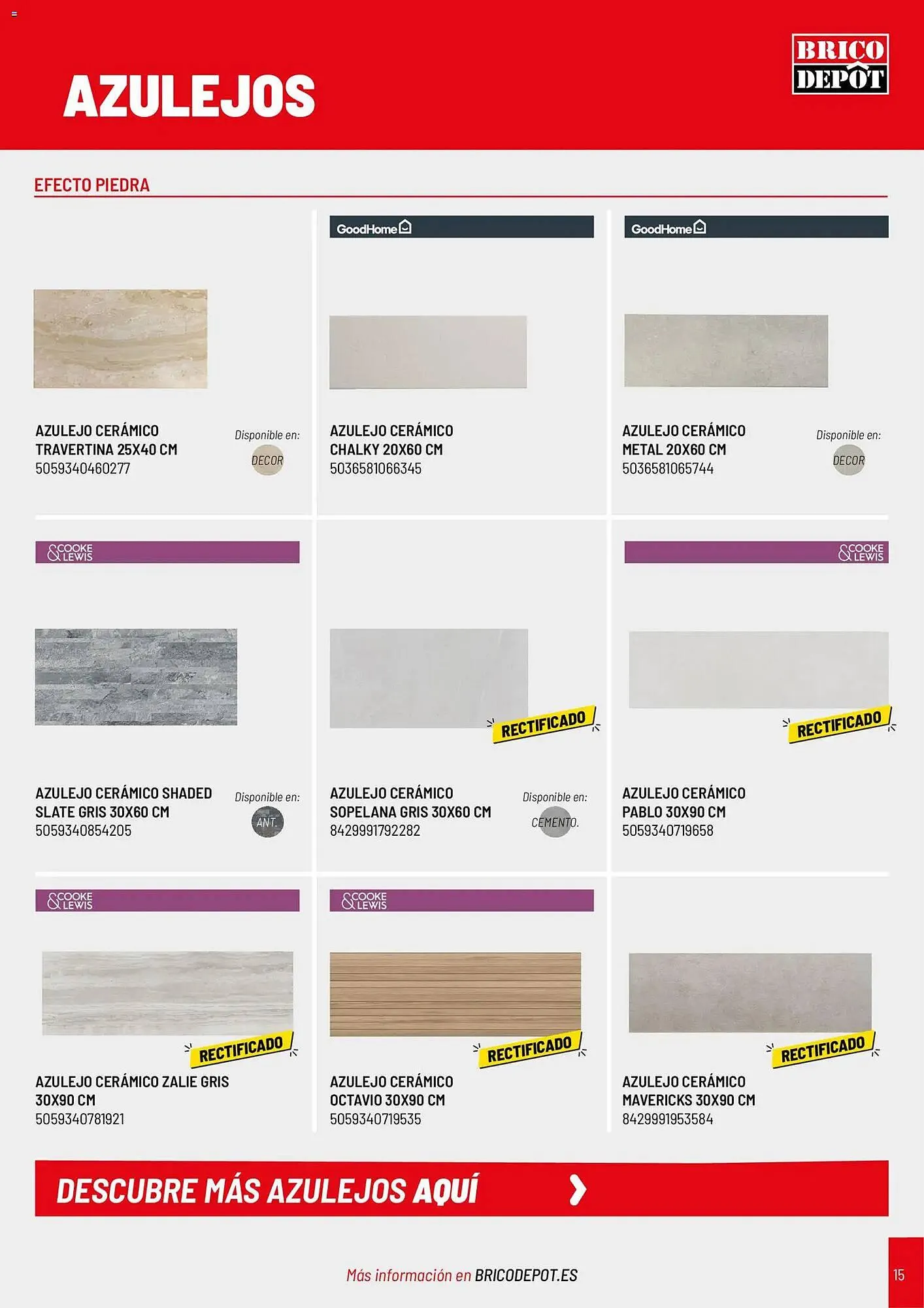 Catálogo de Catálogo Brico Depôt 2 de enero al 30 de junio 2026 - Página 15