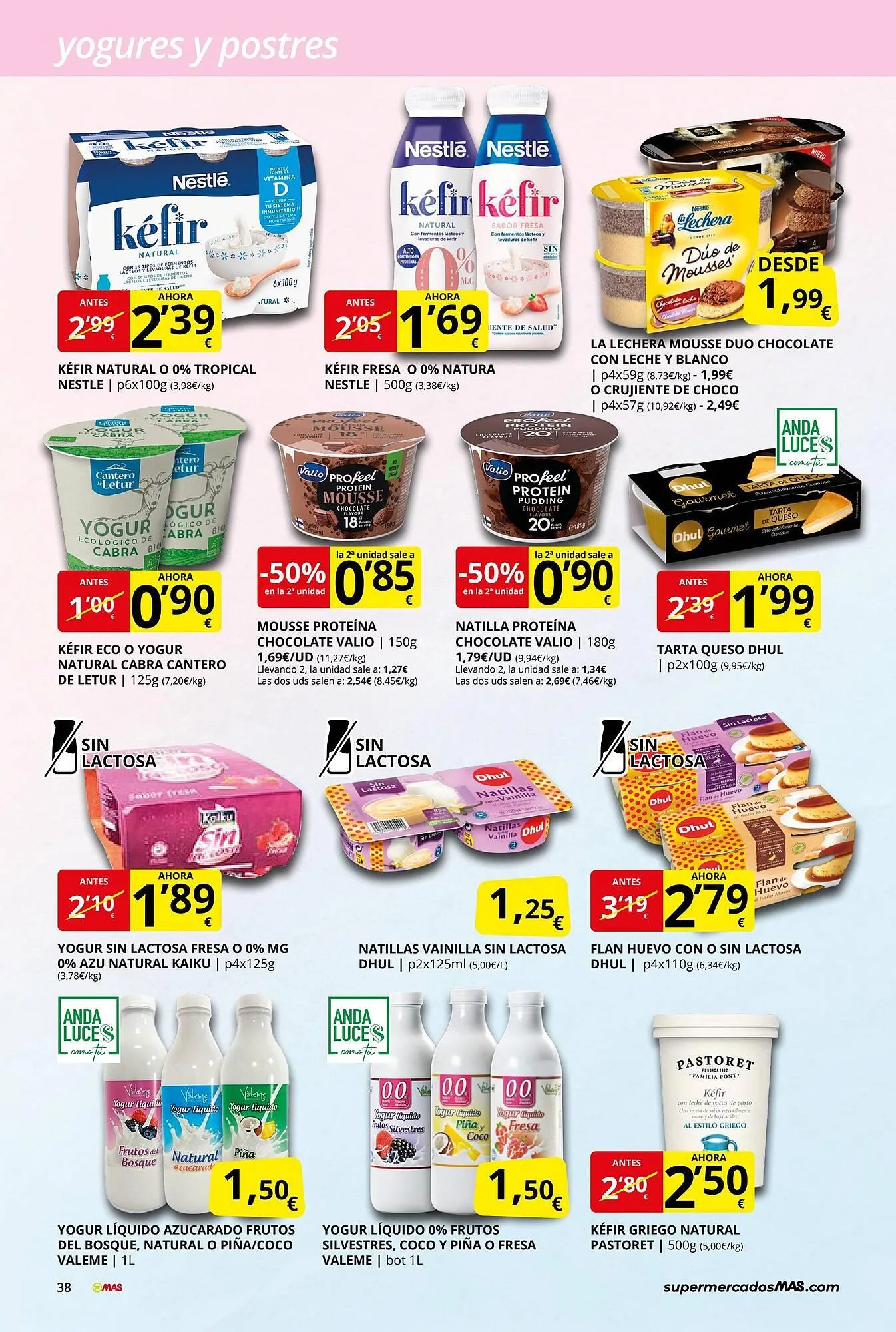 Catálogo de Folleto Supermercados MAS 30 de abril al 28 de mayo 2026 - Página 38
