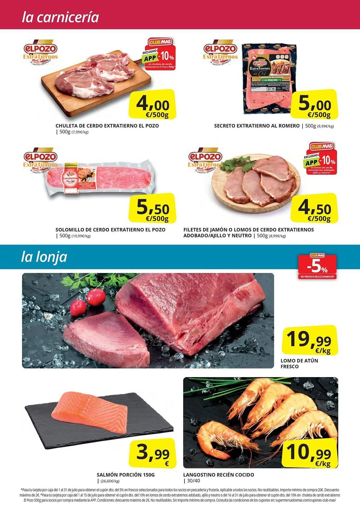 Catálogo de Folleto Supermercados MAS 8 de julio al 17 de julio 2025 - Página 2