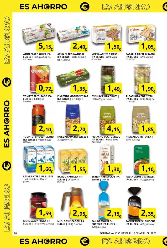 Catálogo de La Semana Santa más nuestra 31 de marzo al 30 de abril 2025 - Página 28