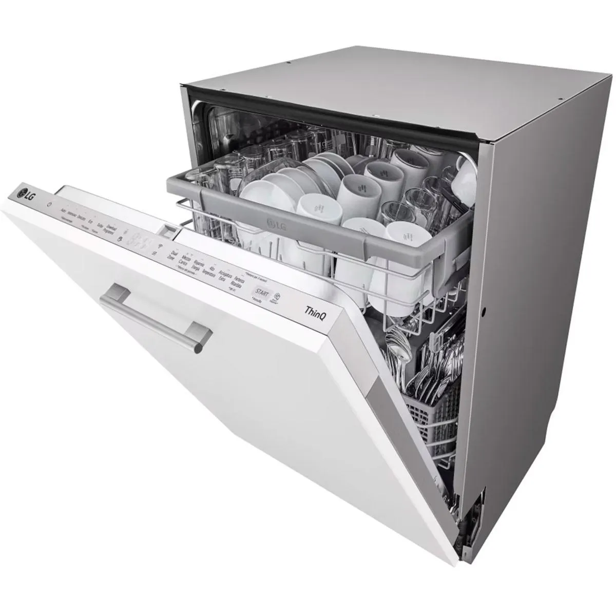 LAVAVAJILLAS LG QUADWASH DB242TX D - 14 SERVICIOS