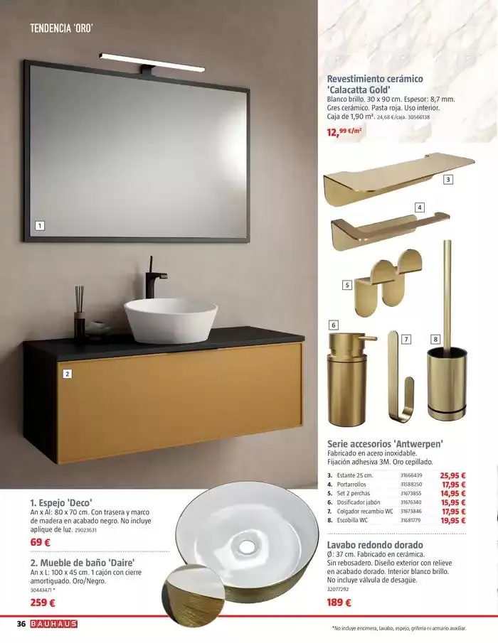 Catálogo de Renueva baños y cocinas 27 de febrero al 25 de marzo 2025 - Página 36