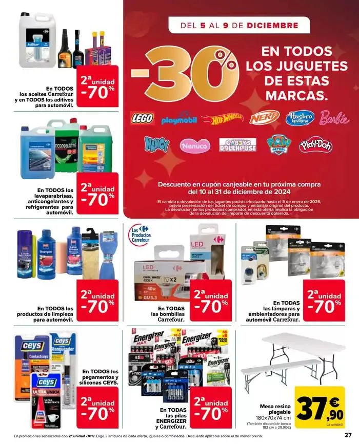 Catálogo de 2ª UNIDAD -70% 5 de diciembre al 16 de diciembre 2024 - Página 27