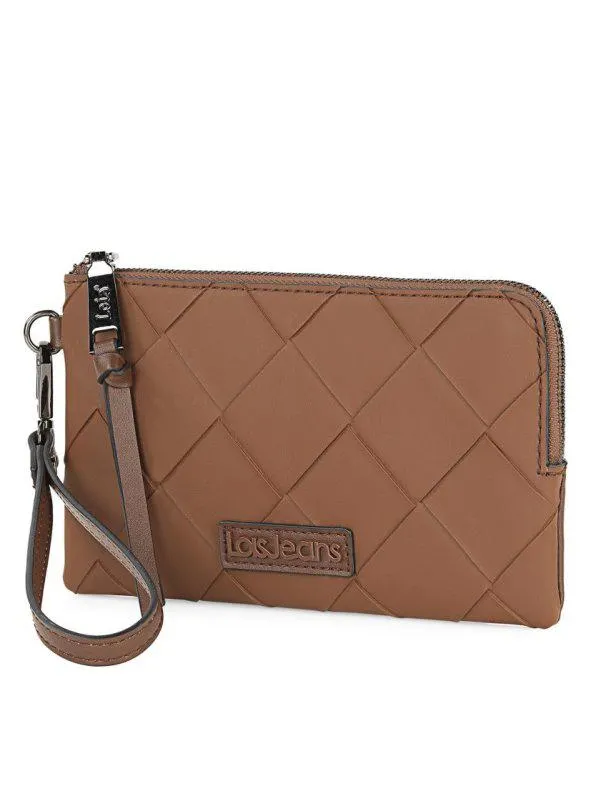 Cartera De Mano Mujer Piel Vegana Con Monedero. Seguridad RFID. Edziza.