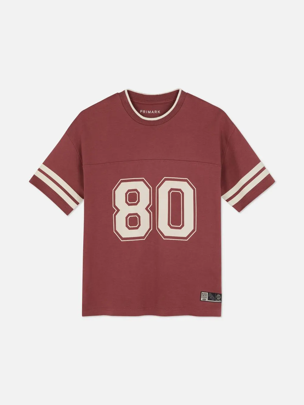 7-15 años | Camiseta de estilo universitario