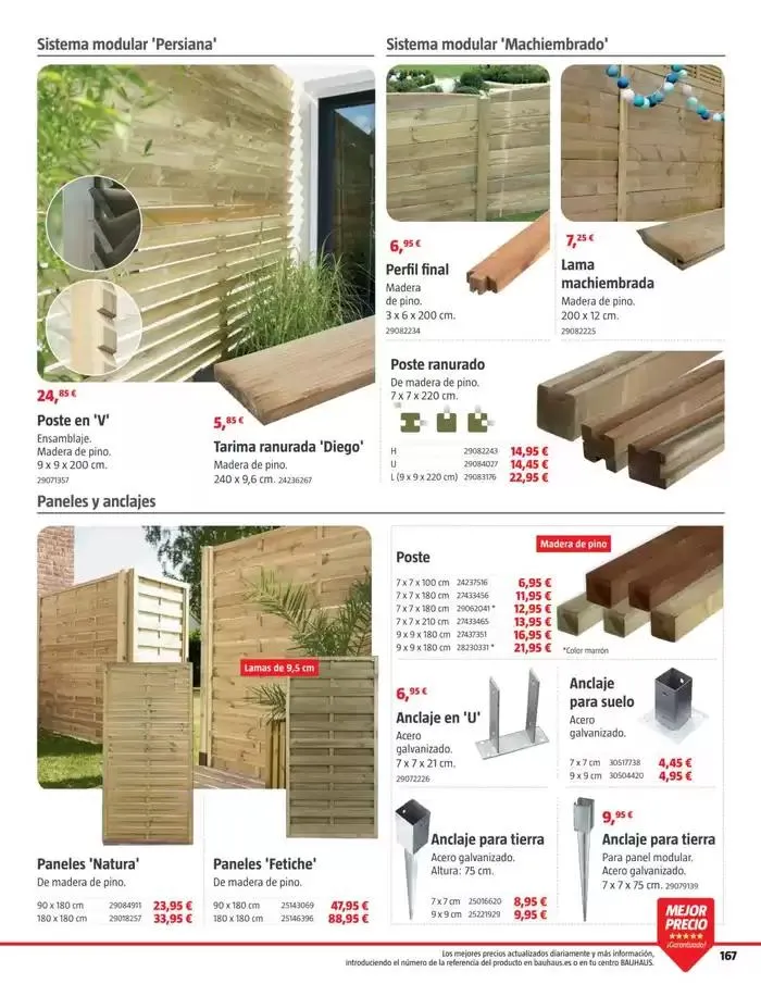 Catálogo de Bauhaus Verano 1 de junio al 31 de agosto 2025 - Página 167
