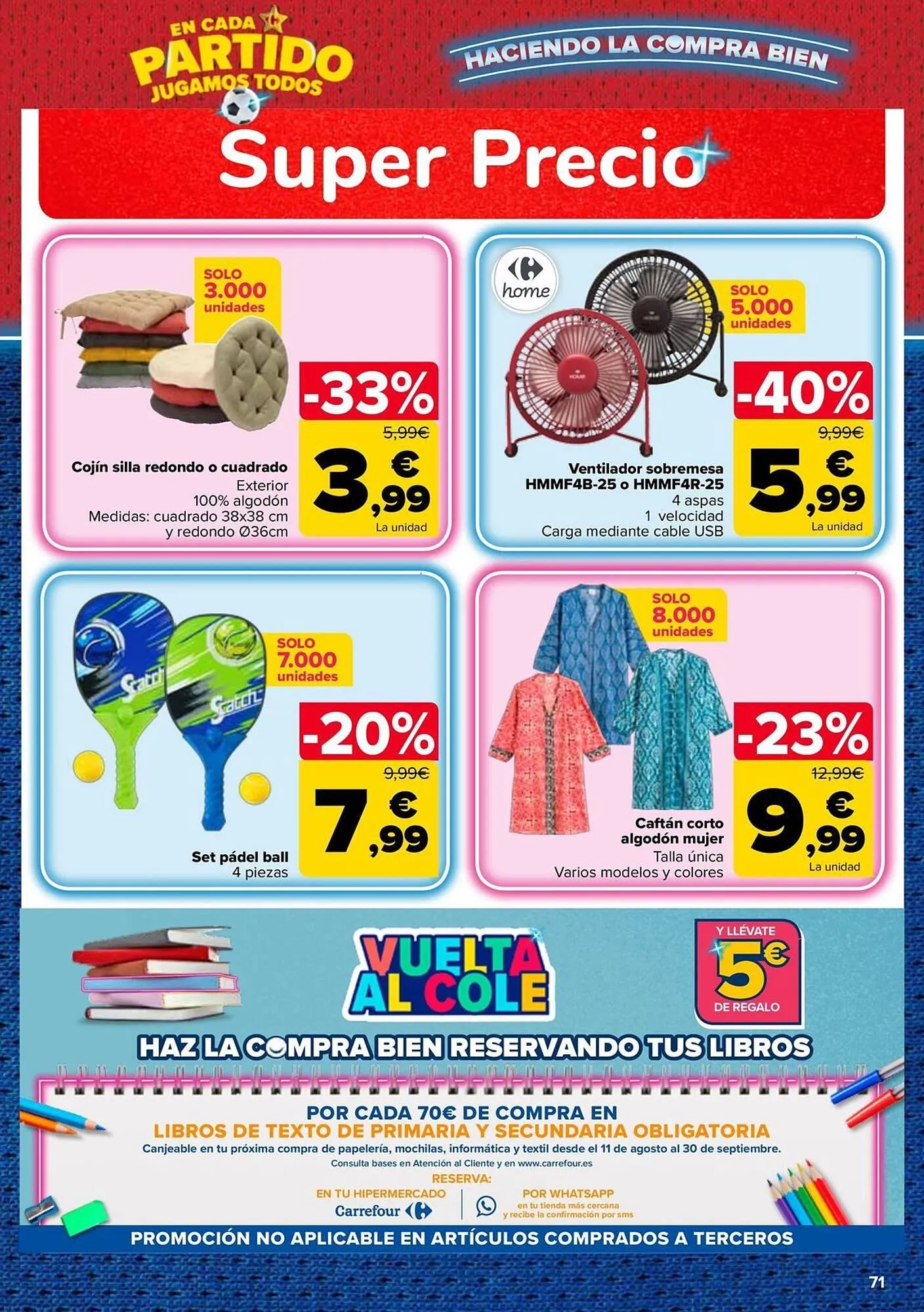 Catálogo de Folleto Carrefour 25 de junio al 13 de julio 2026 - Página 71