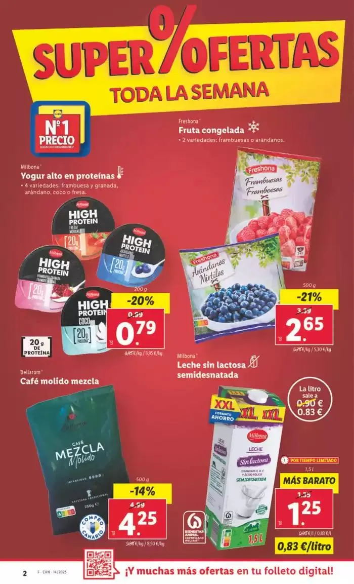 Catálogo de № 1 PRECIO - Ofertas válidas del 31/03 al 06/04 31 de marzo al 6 de abril 2025 - Página 2