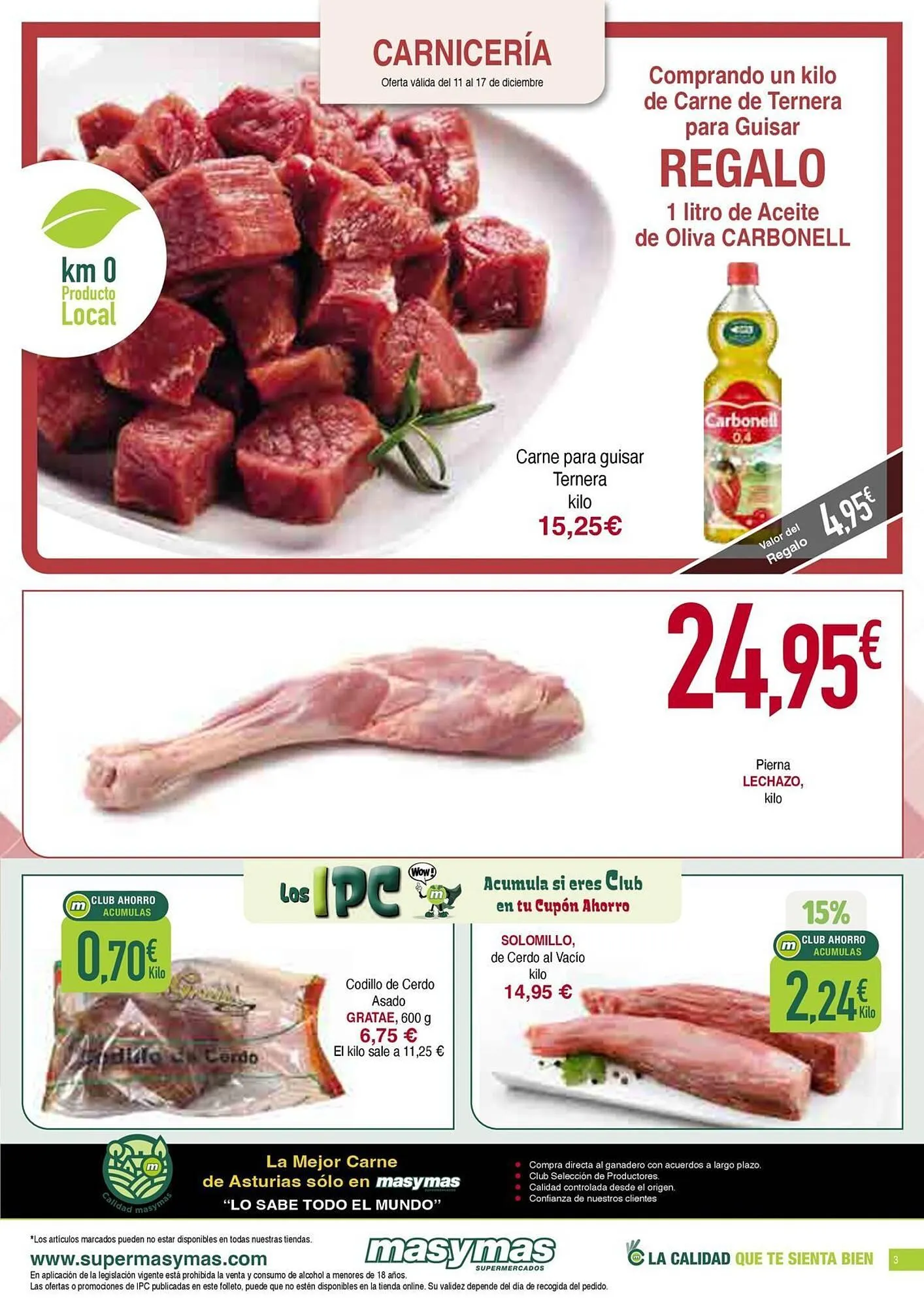 Catálogo de Folleto Masymas 11 de diciembre al 17 de diciembre 2025 - Página 3